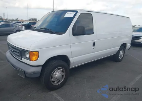 2007 Ford E-150 Commercial/Recreational z USA, uszkodzony, nr VIN 1FTNE14W67DA14208